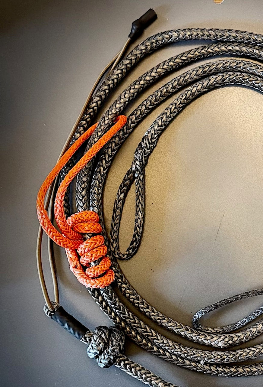 Amsteel Trucker's Hitch - 4 to 2 Schwabisch for 3/16th stand attachment rope